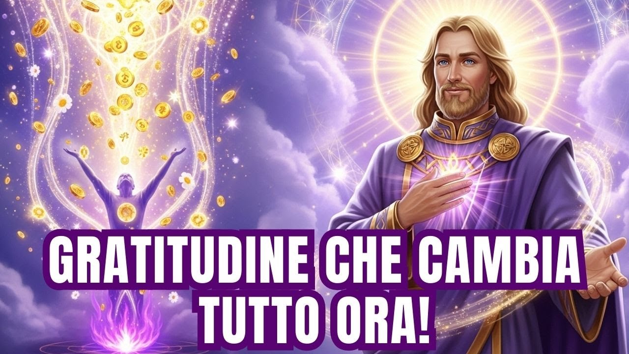 GRATITUDINE E FIAMMA VIOLETTA: IL SEGRETO SPIRITUALE PER MANIFESTARE ABBONDANZA CONTINUA