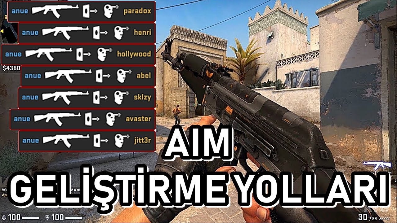 CS:GO AIM GELİŞTİRME YOLLARI! CSGO PRO OLMA