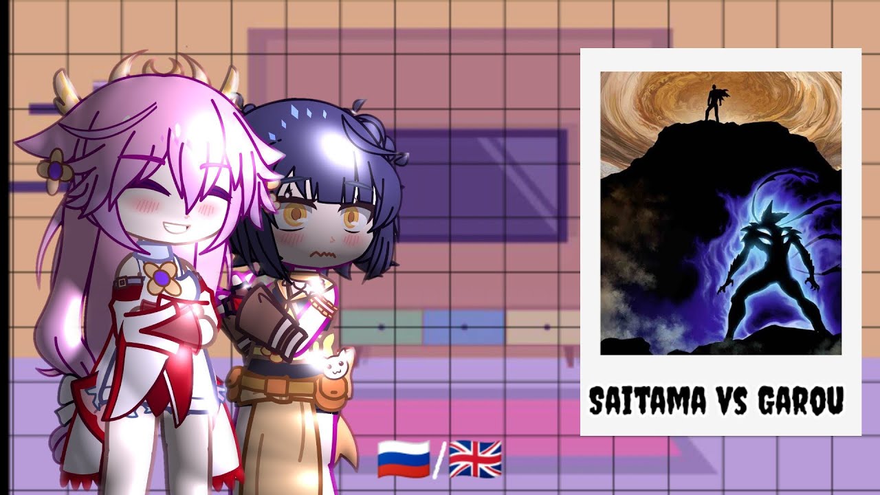 🦊🌸🦊[Rus/Eng] Genshin Impact react Saitama//OnePunchMan 2/2🦊🌸🦊