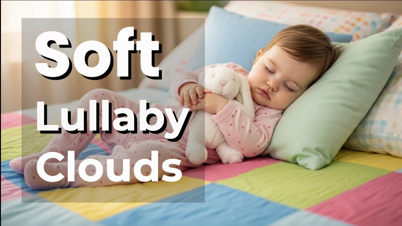 Baby Sleep Music – 4 Hours of Soft Lullaby Clouds for Deep & Peaceful Baby Sleep
