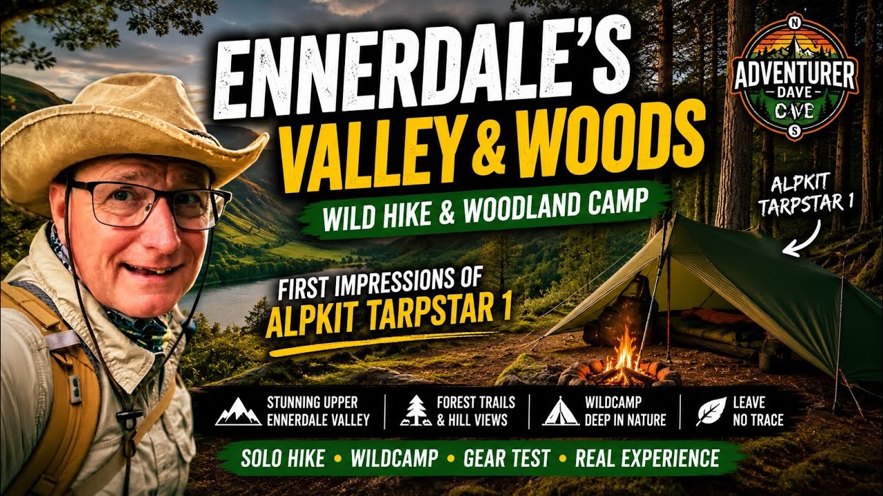 Ennerdale's Valley and Woods with First Impressions of Alpkit Tarpstar 1