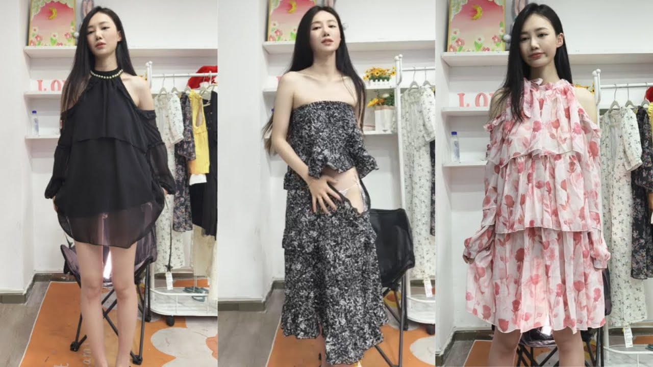漂亮气质好的可可展示我们Proudfox家独家设计的三款服装哦
