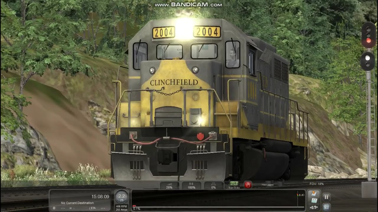 Train Simulator Classic: Checking Out The Clinchfield U36C and Clinchfield Railroad Route!