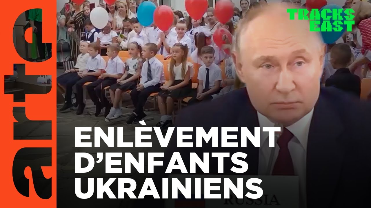 Enfants ukrainiens : dans le collimateur de Moscou | Tracks East | ARTE