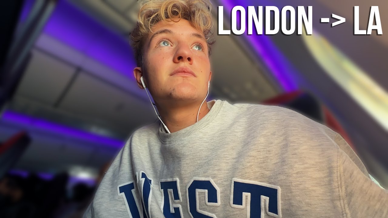 I flew to Los Angeles ALONE!
