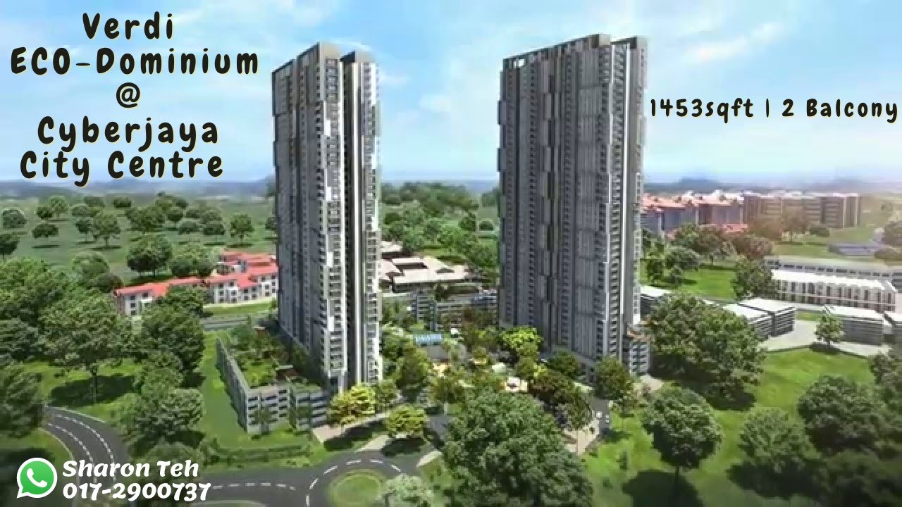 Verdi @ Cyberjaya | Freehold | Partially Furnished | 1453sqft | 2 Balcony