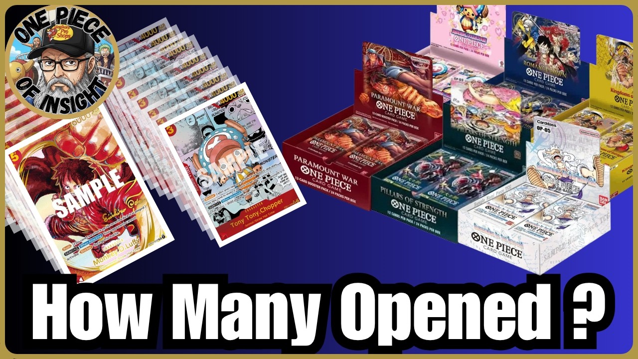 The Math Behind the Grails: How Many Have Actually Been Pulled? (Pop. Est. for OP01-05 & EB01)
