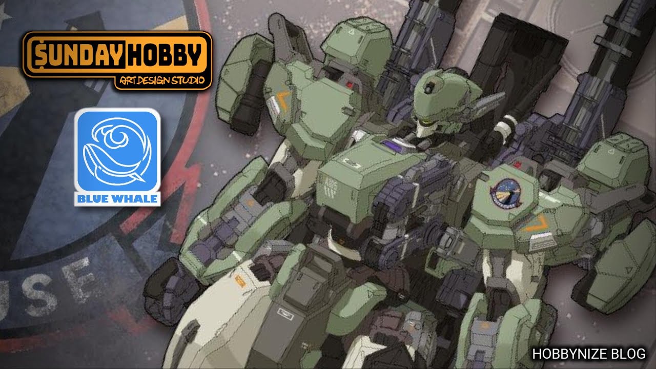 SUNDAY HOBBY x Blue Whale Model REA 03 L Y N X