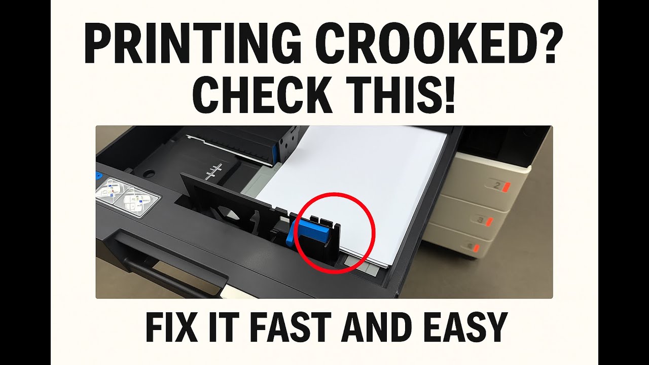 Printing crooked Check this!