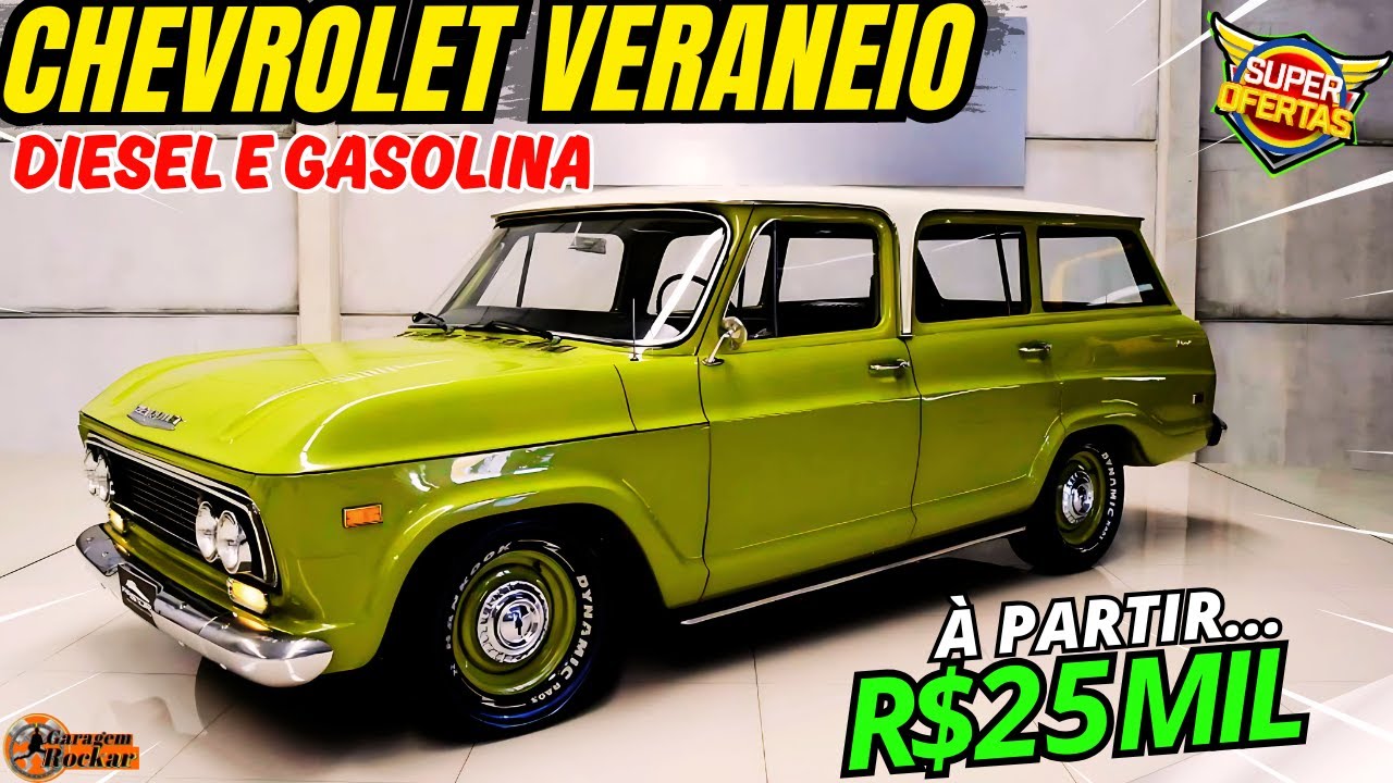 CHEVROLET VERANEIO a VENDA em BOM ESTADO à PARTIR de 25 MIL #veraneio #chevroletveraneio