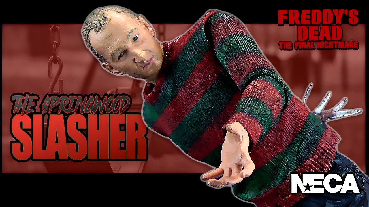 NECA Freddy's Dead Springwood Slasher Freddy Krueger | Video Re Review HORROR