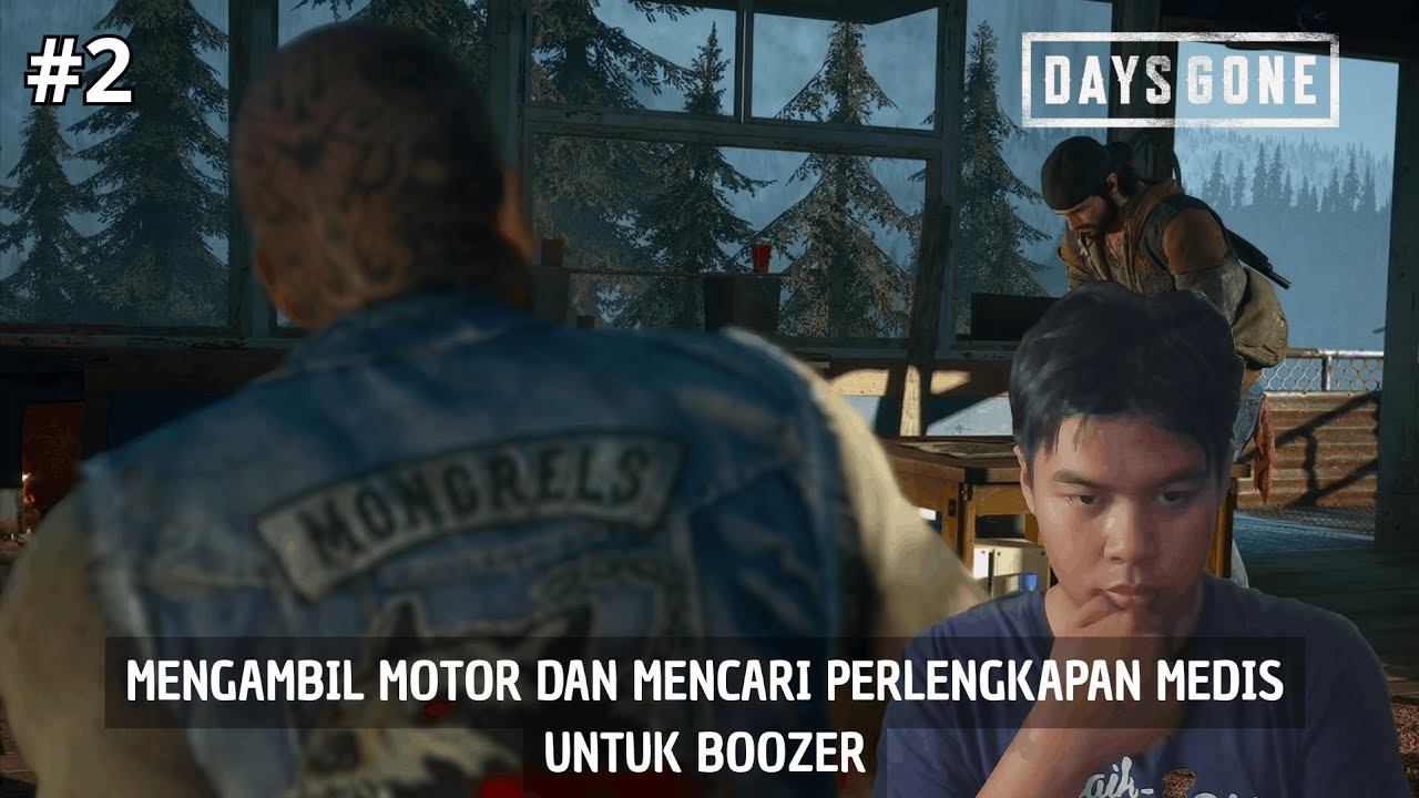 Mengambil motor dan mencari perlengkapan medis untuk Boozer - Days Gone Part 2