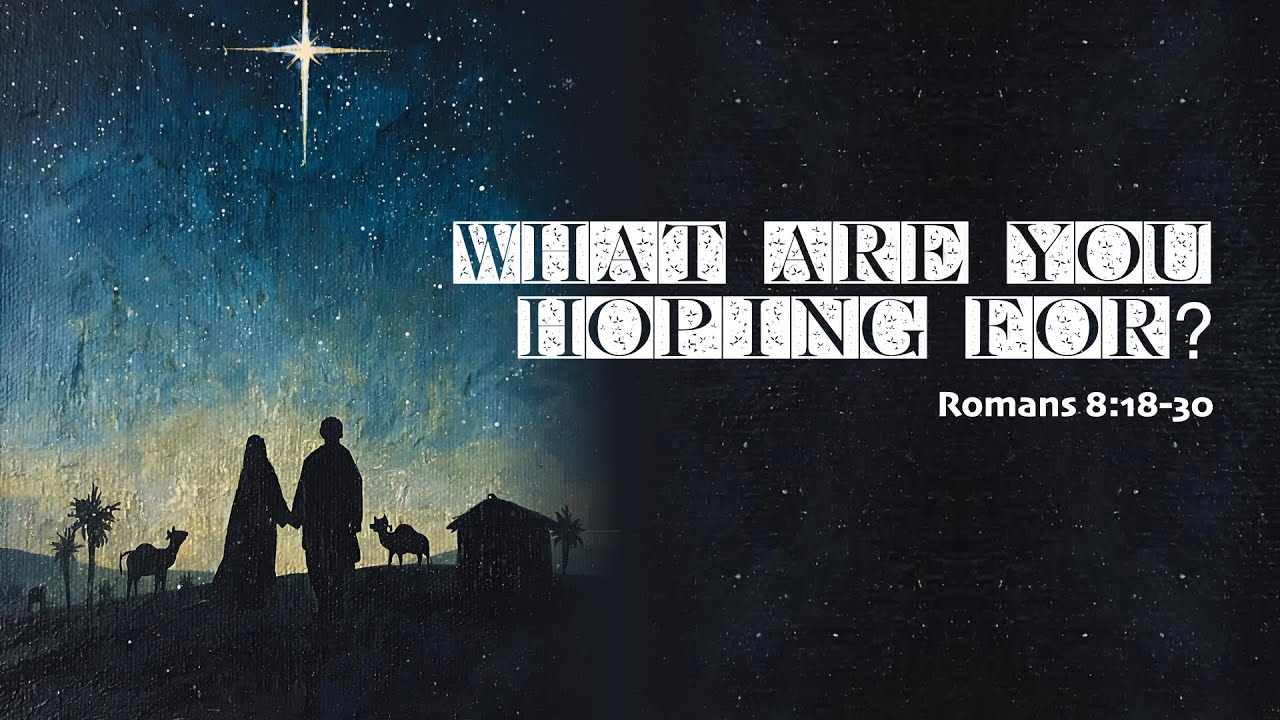 What are you hoping for?