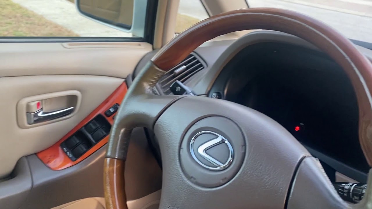 2001 LEXUS RX300 NAVIGATION LEATHER SUNROOF ALLOYS PEARL WHITE 1 FL OWNER PRISTINE