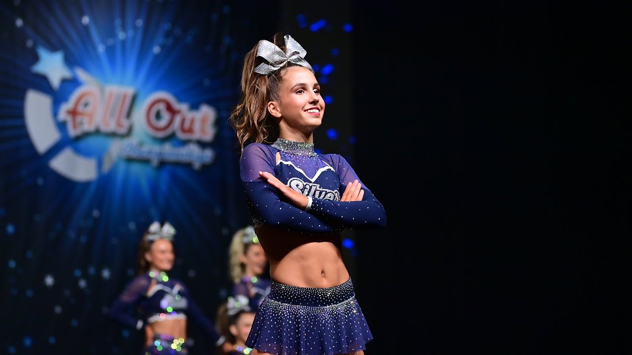 Cheer Express Allstars Miss Silver - Limited XSmall - The All Out Grand Nationals