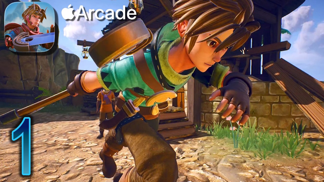 Oceanhorn 3: Legend Of The Shadow Sea Apple Arcade Playthrough - Part 1 - Red Town