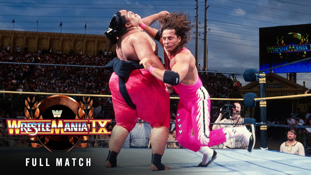 Полный матч: Брет Харт против Йокозуны | Матч за титул чемпиона WWE: WrestleMania IX