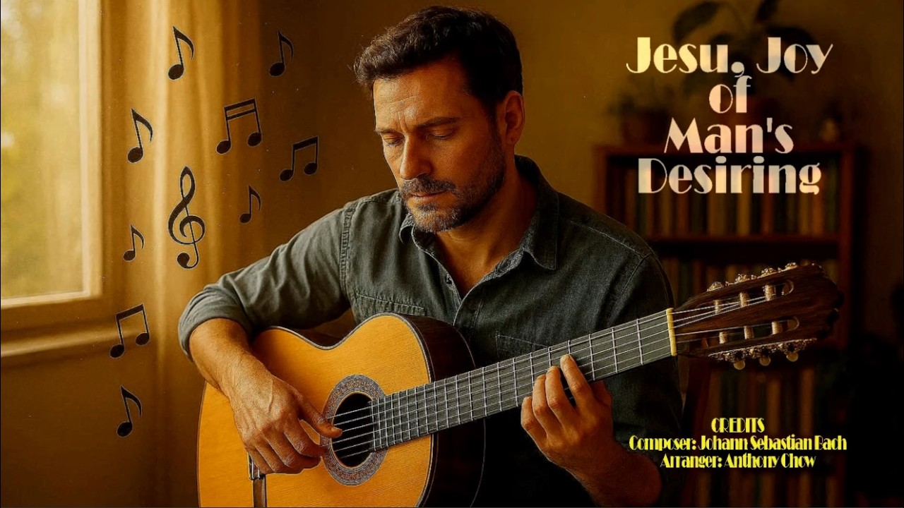 Jesu, Joy of Man's Desiring - Regular Tuning   (Guitar Solo)