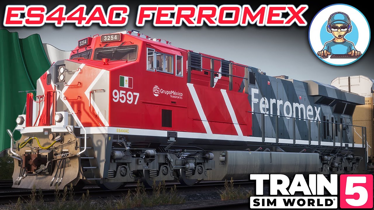 Satisfing Startup of  ES44AC in Ferromex (Custom Livery)