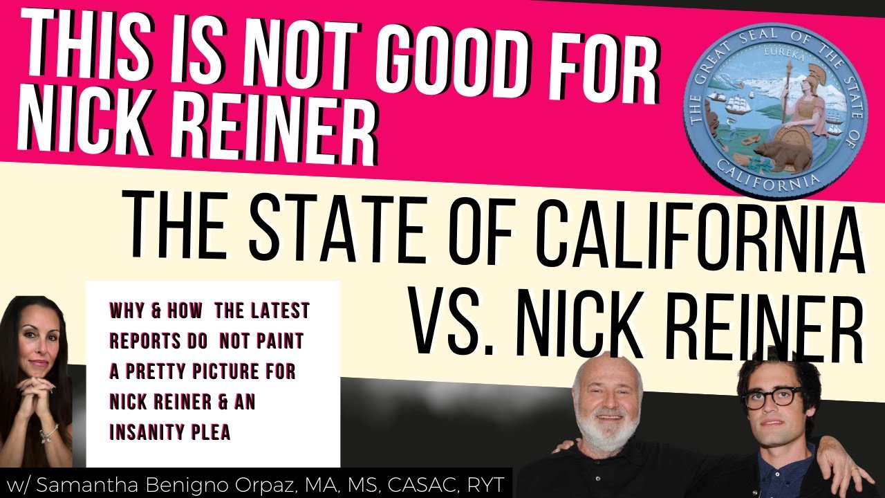 This is NOT Good for Nick Reiner! NOT AT ALL!