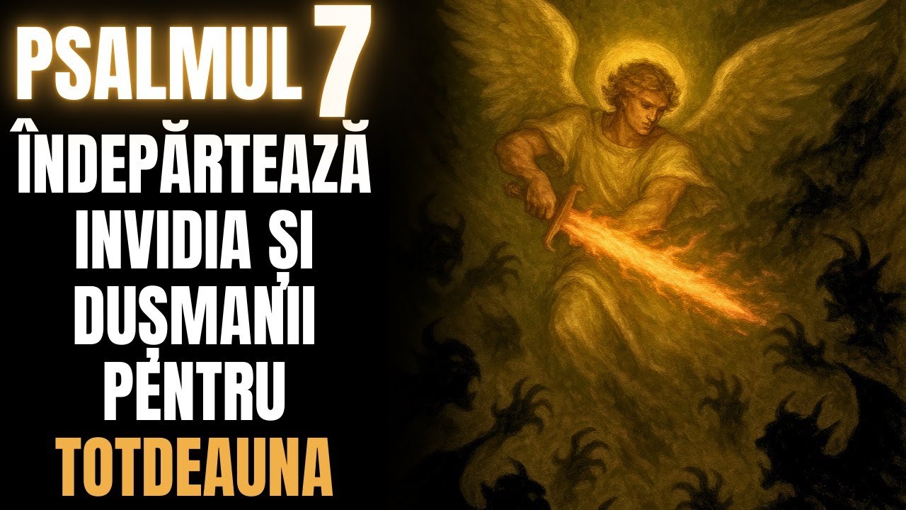 🛑PSALMUL 7 PUTERNIC! Scoate-ți dușmanii din viața ta pentru totdeauna.