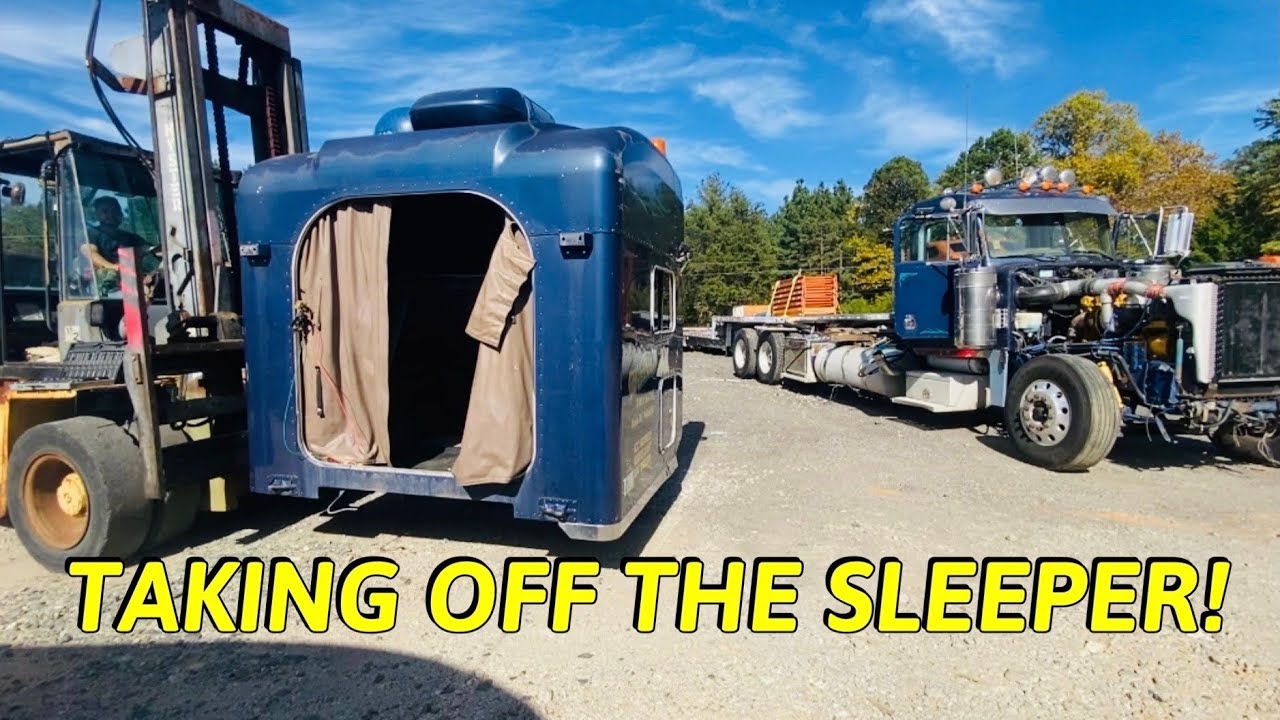 REBUILDING PETERBILT 379 PART 3 | REMOVING THE SLEEPER