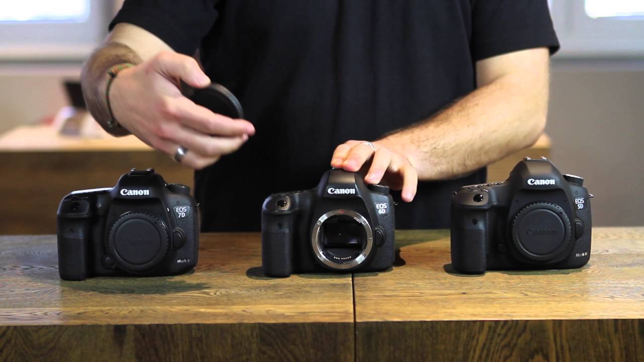 Canon 7D Mark II vs 6D vs 5D Mark III