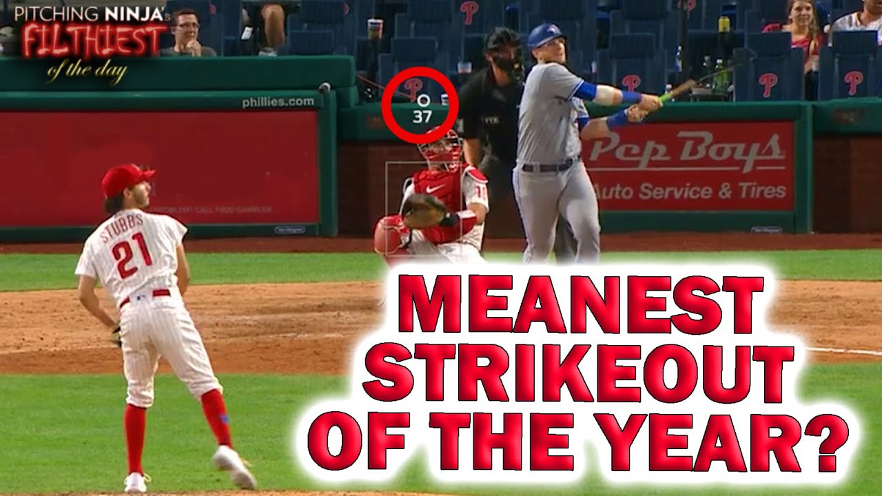 MEANEST Strikeout of the Year?  37 mph Eephus AND 84 mph Fastball.