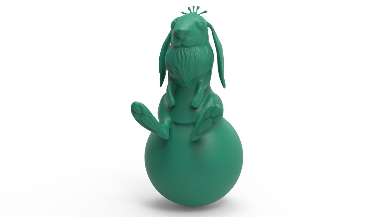 Rabbit - Sculptris Pro Timelapse by Pablo Munoz Gomez