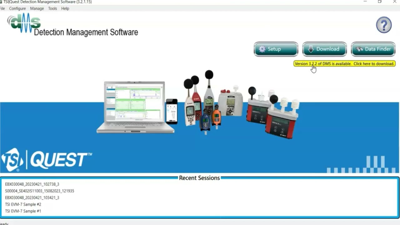 Explore the Detection Management Software Program on the Quest™ Edge Personal Noise Dosimeter!