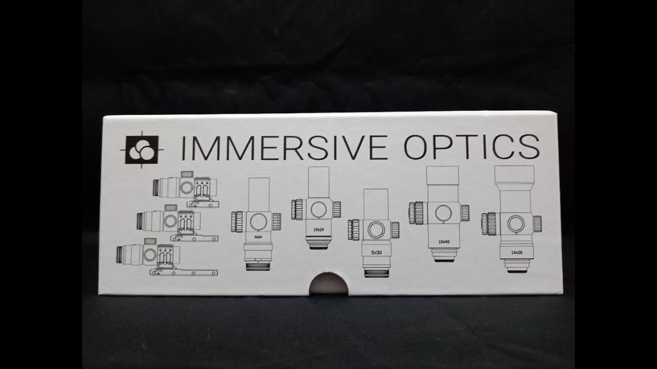 Immersive Optics Rifle Scope Range