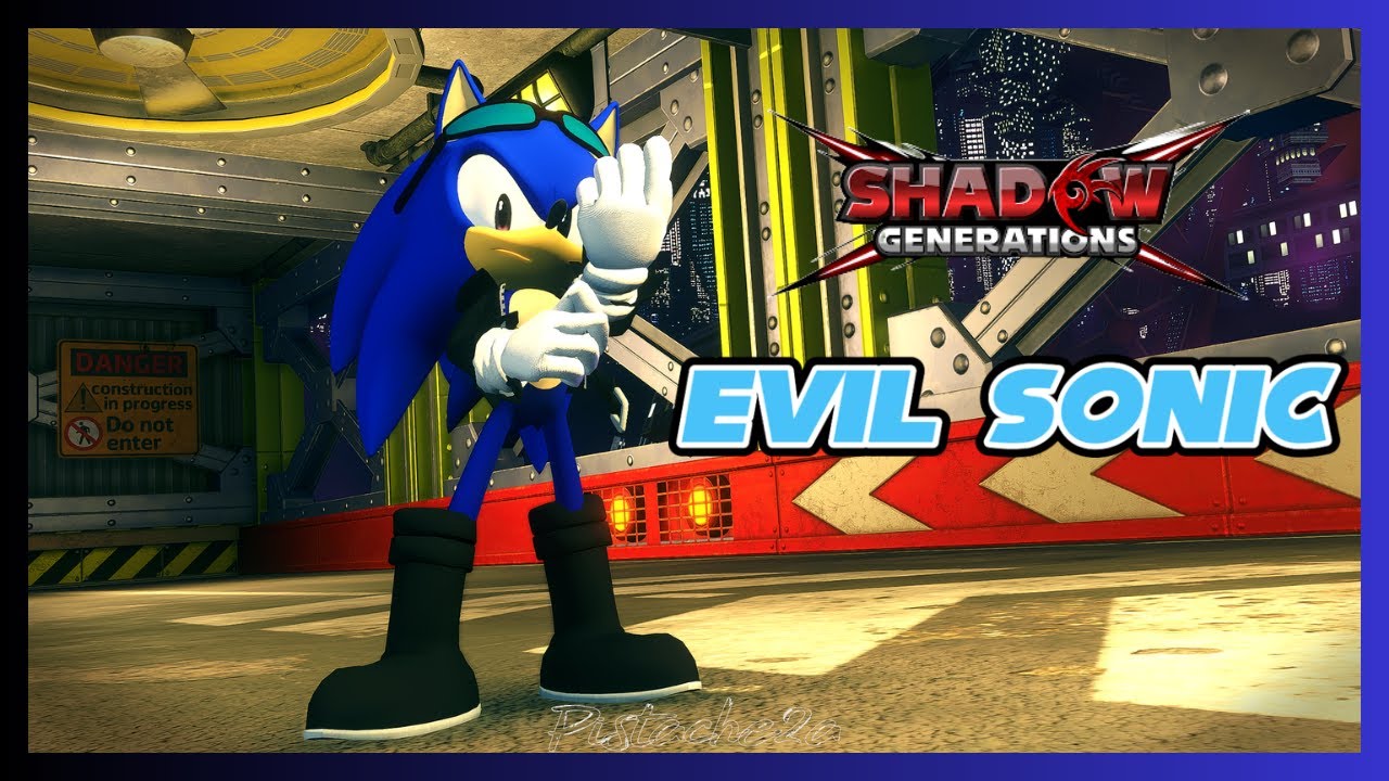 Evil Sonic dans Shadow generations