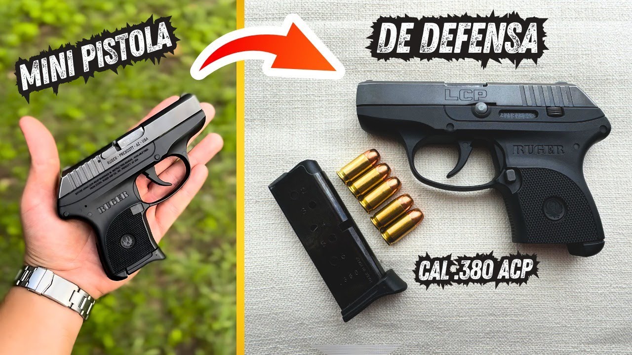 Ruger LCP Micro pistola de bolsillo 380 APC