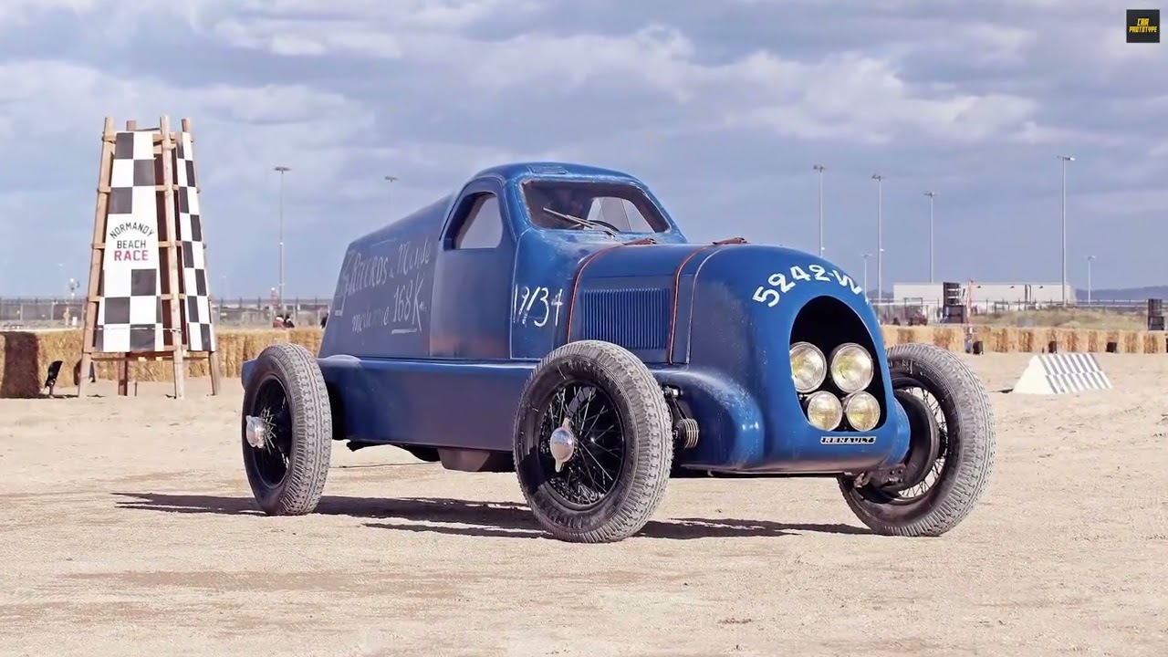1934 Renault Nervasport des Records: Marcel Riffard’s Aerodynamic Masterpiece