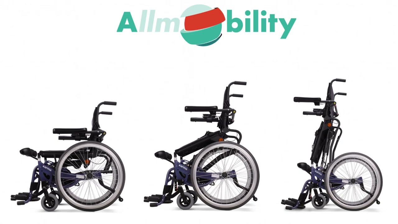 Carrozzina verticalizzante per disabili | Karma SME di All Mobility
