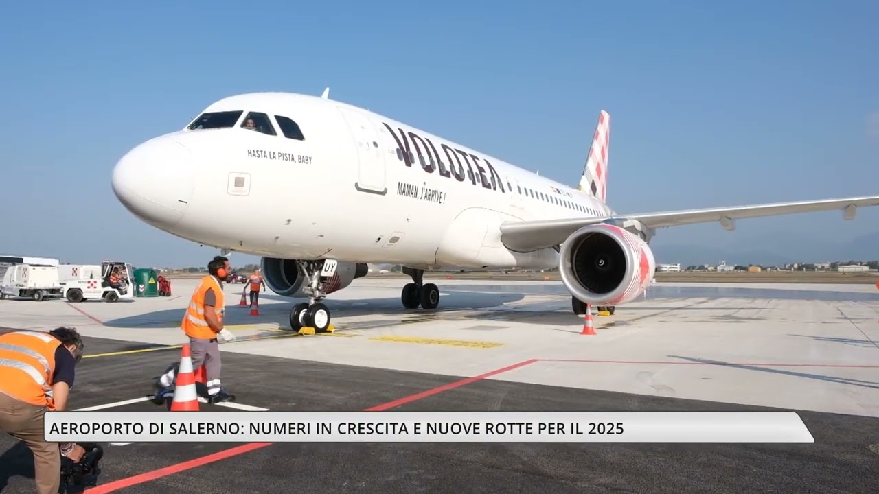 Aeroporto Salerno-Costa d'Amalfi: numeri in crescita e nuove rotte per il 2025