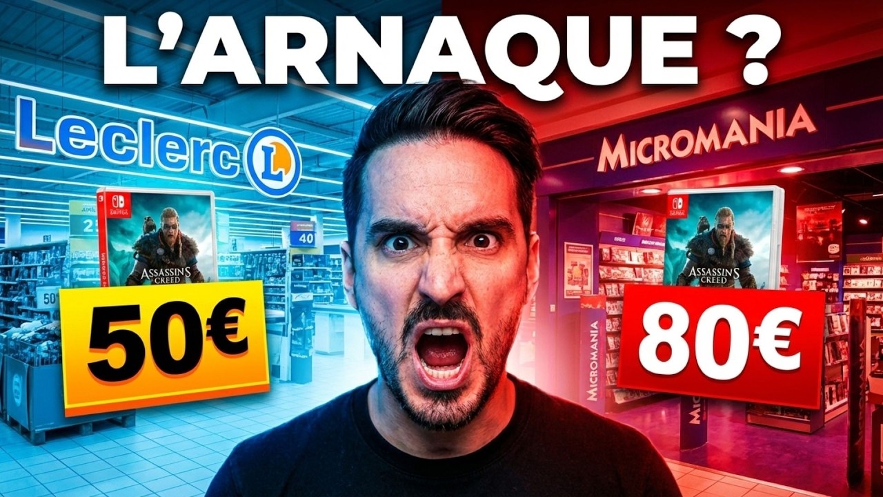 ADIEU MICROMANIA ? La vérité sur la fin des magasins de jeux vidéo...