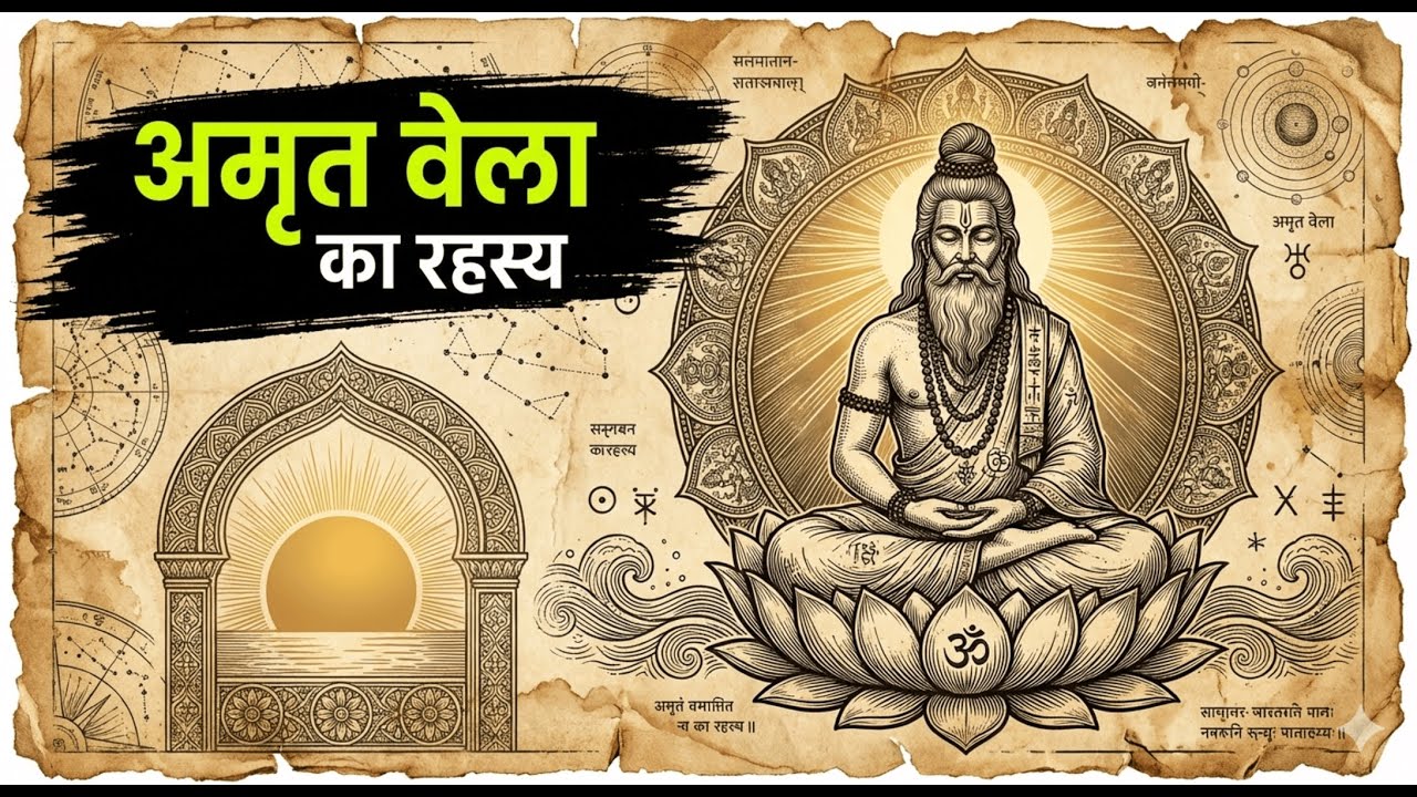 ब्रह्म मुहूर्त का रहस्य | Brahma Muhurta Benefits | 4 AM Wake Up Science | Amrit Vela Power
