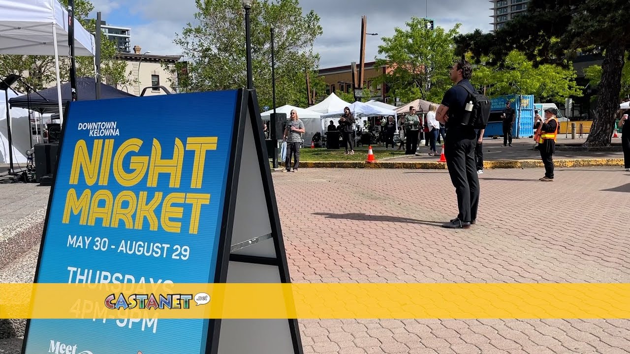 Kelowna Night Market makes its debut