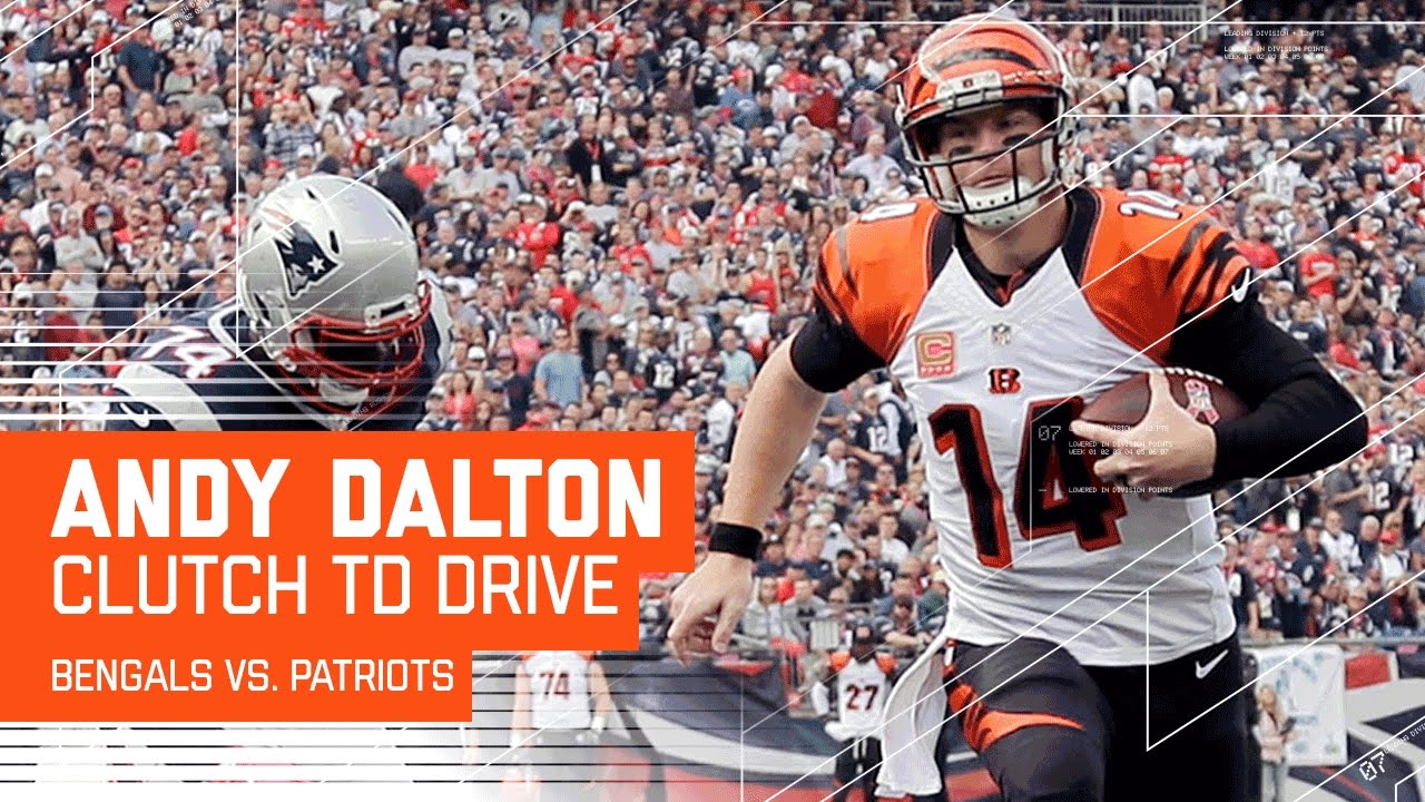 Andy Dalton's Clutch TD Drive Against the Patriots! | Bengals vs. Patriots | NFL