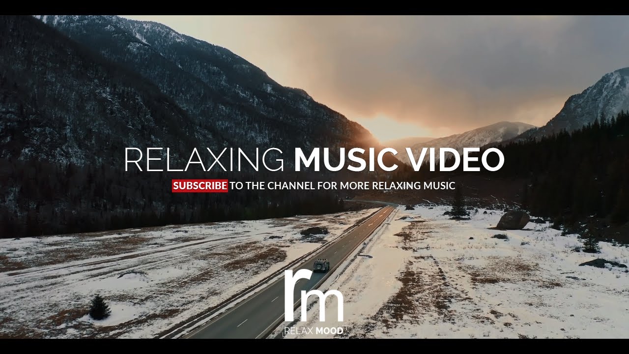 Relaxing Meditation Music & ll Snow Mountain View ll Edit by: Adil Arif
