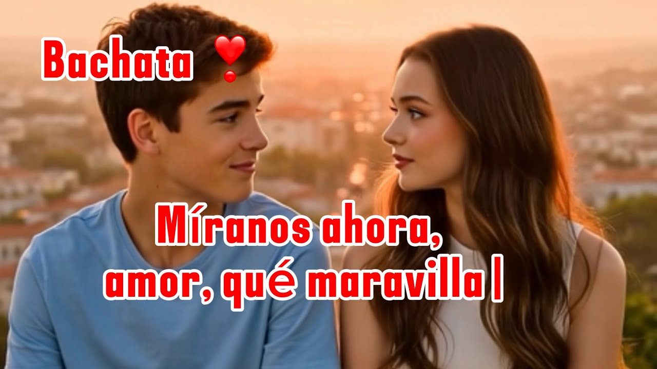 Bachata Romantica ❣️| Míranos ahora, amor, qué maravilla | Spanish version