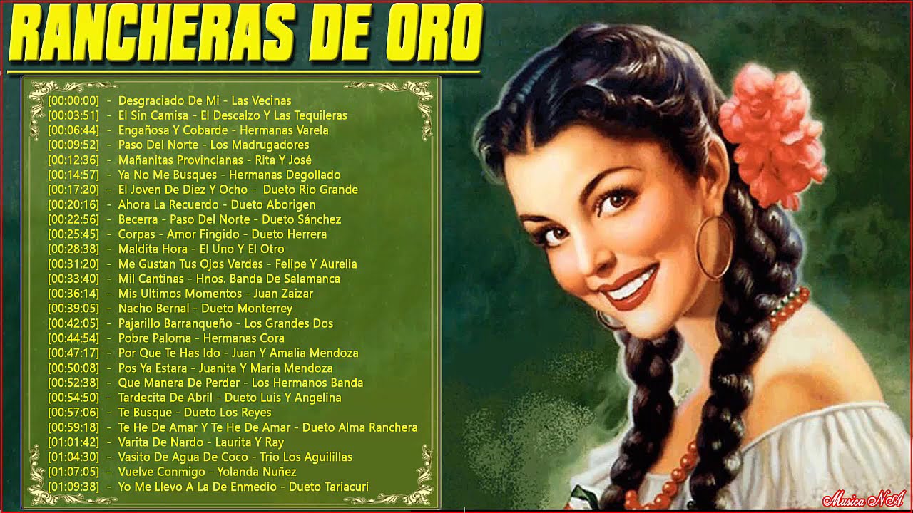 ESTAS SI SON RANCHERAS Y NO CHIFLADERAS 20 JOYAS DE COLECCIÓN || RANCHERAS DE ORO