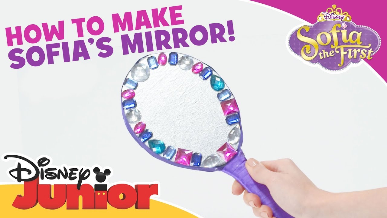 Sofa the First - How to Make: Sofia's Jewelled Mirror