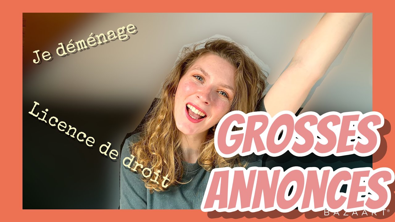 GROSSES ANNONCES : J'ARRETE MA LICENCE AES