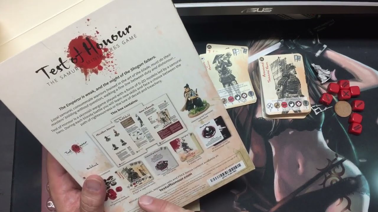 Test of honour Starter Set Unboxing