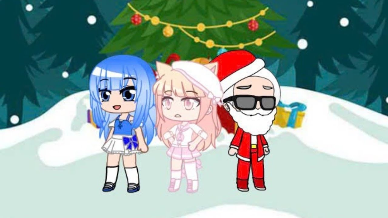 Update Remake Gacha Club Male Skin Suit in merry christmas #1.