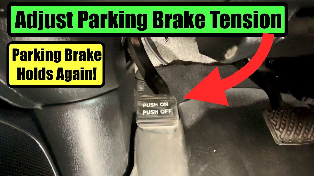 Adjust Parking Brake Cable Tension Nissan Armada Titan Patrol Infiniti QX80 