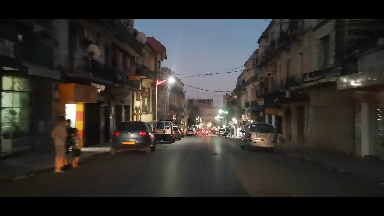 جولة في تيارت وقت المغرب