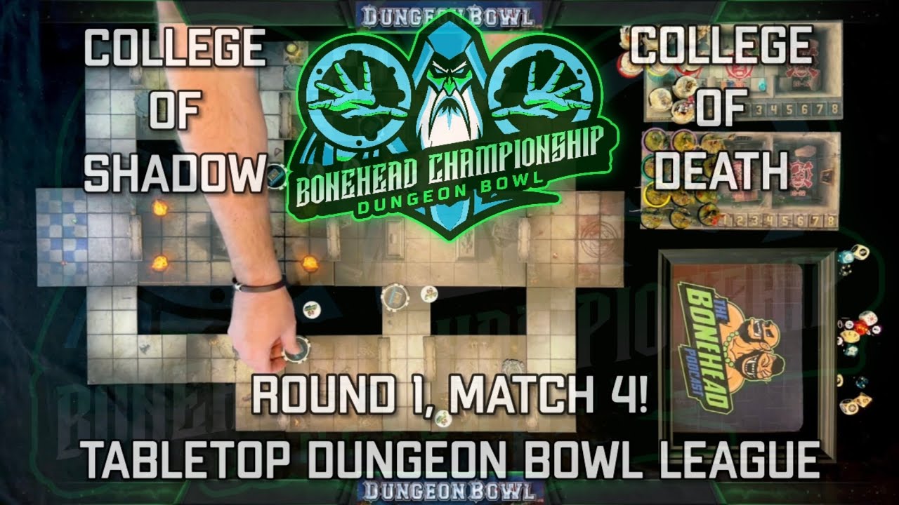 Shadows vs Death - Bonehead Dungeon Bowl Championship - Game 4! (Tabletop Dungeon Bowl)
